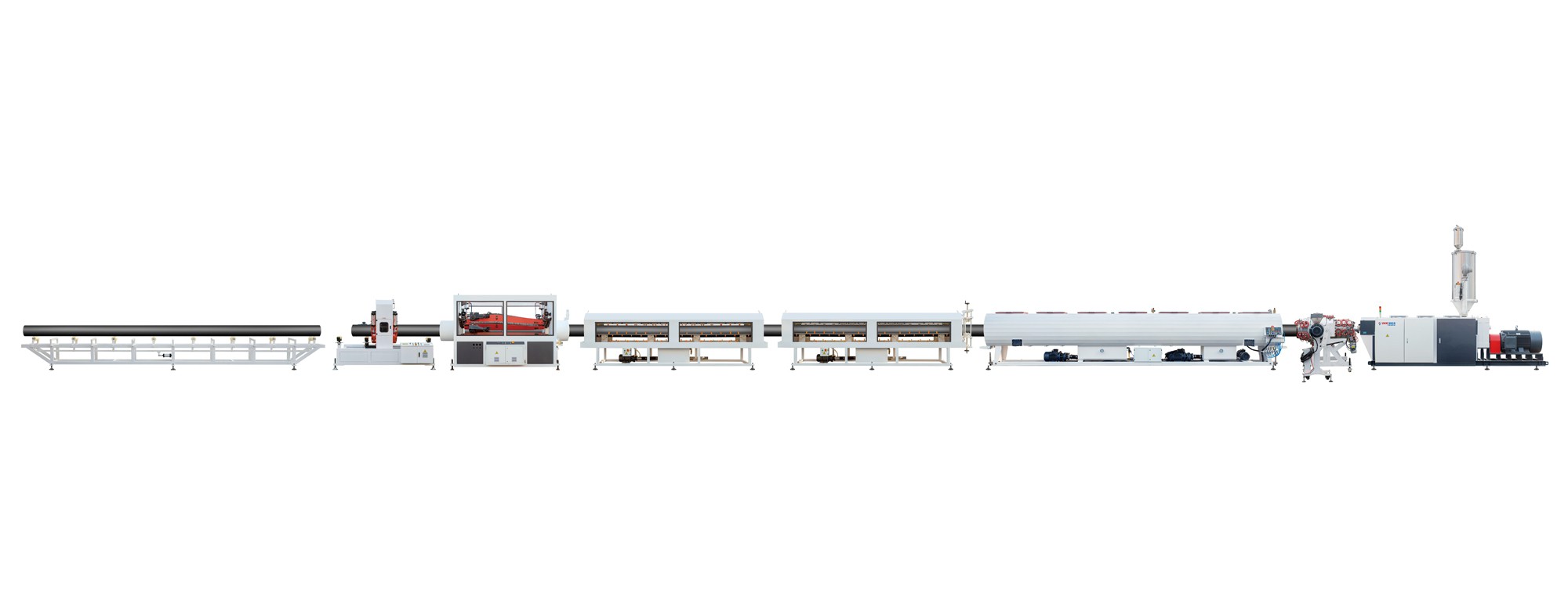 PVC pipe extrusion machine