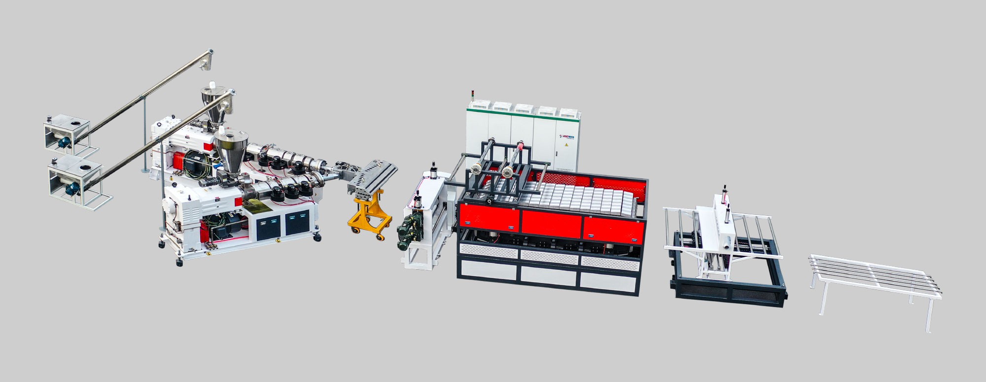 Plastic Glazed Roof Tile Making Machine 