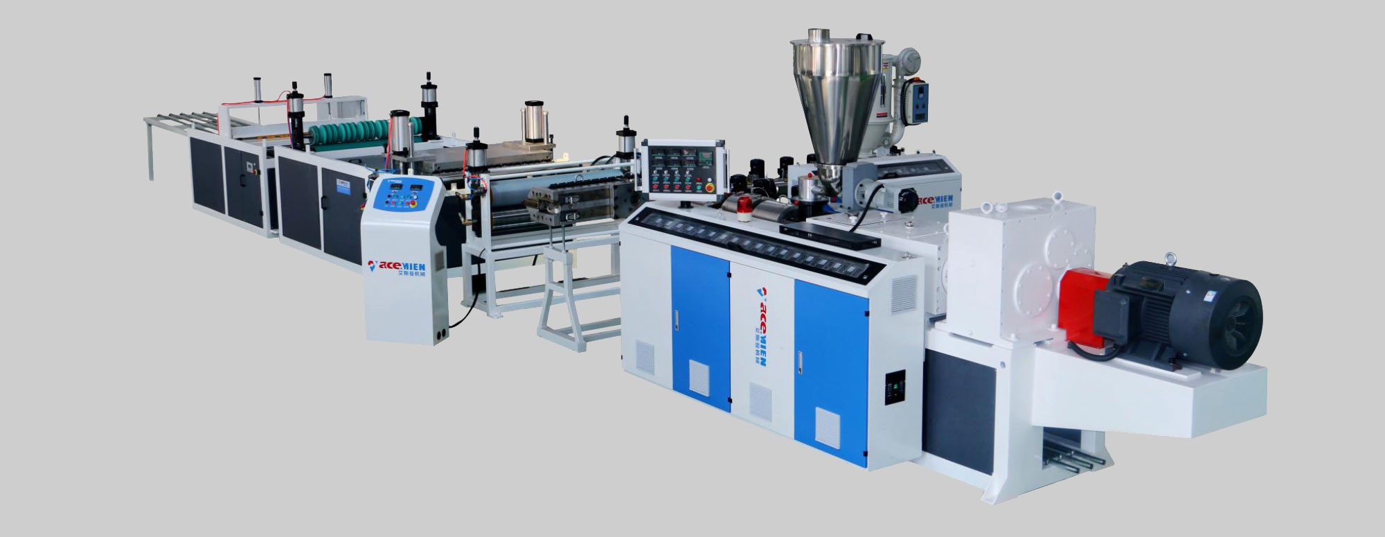 Plastic Trapezoid Roof Tile Making Machine 