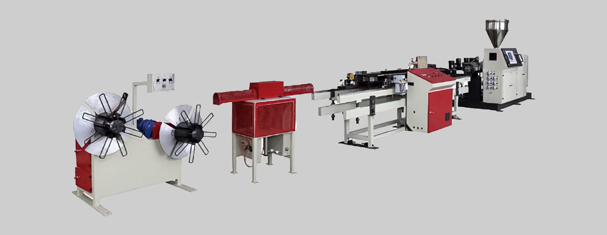 PE/PP/PVC Single Wall Corrugated Pipe Extrusion Line
