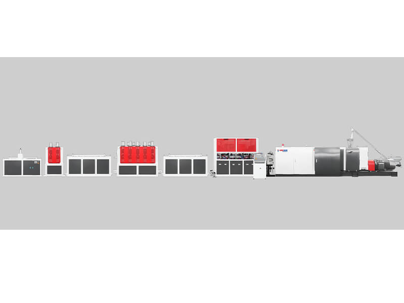 Introduction and operation method of plastic sheet production line